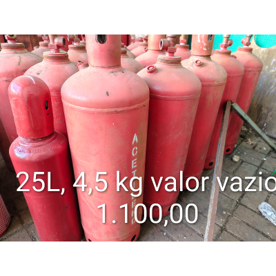 Cilindros de acetileno importados